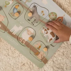 Little Dutch Geluiden Puzzel Little Farm