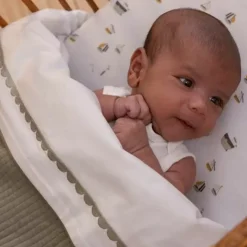 Little Dutch Hoeslaken Wieg Sailors Bay White