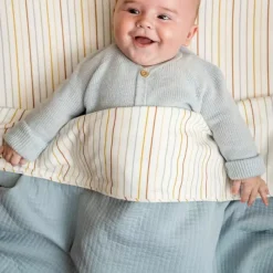 Little Dutch Ledikantdeken Pure Soft Blue