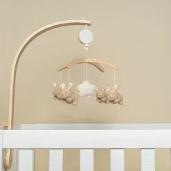 Little Dutch Muziekmobiel Baby Bunny | Rustgevende Houten Mobiel