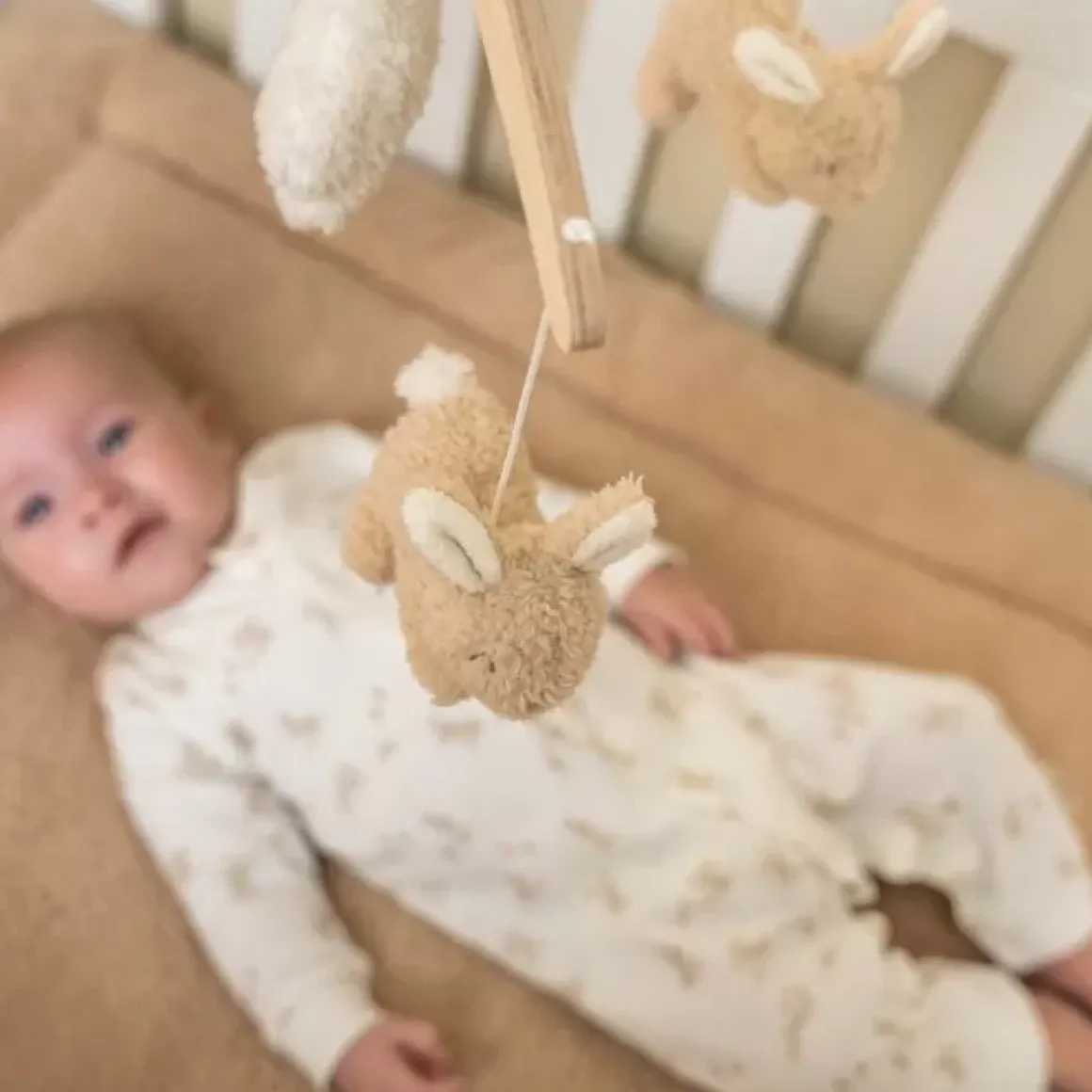 Little Dutch Muziekmobiel Baby Bunny | Rustgevende Houten Mobiel