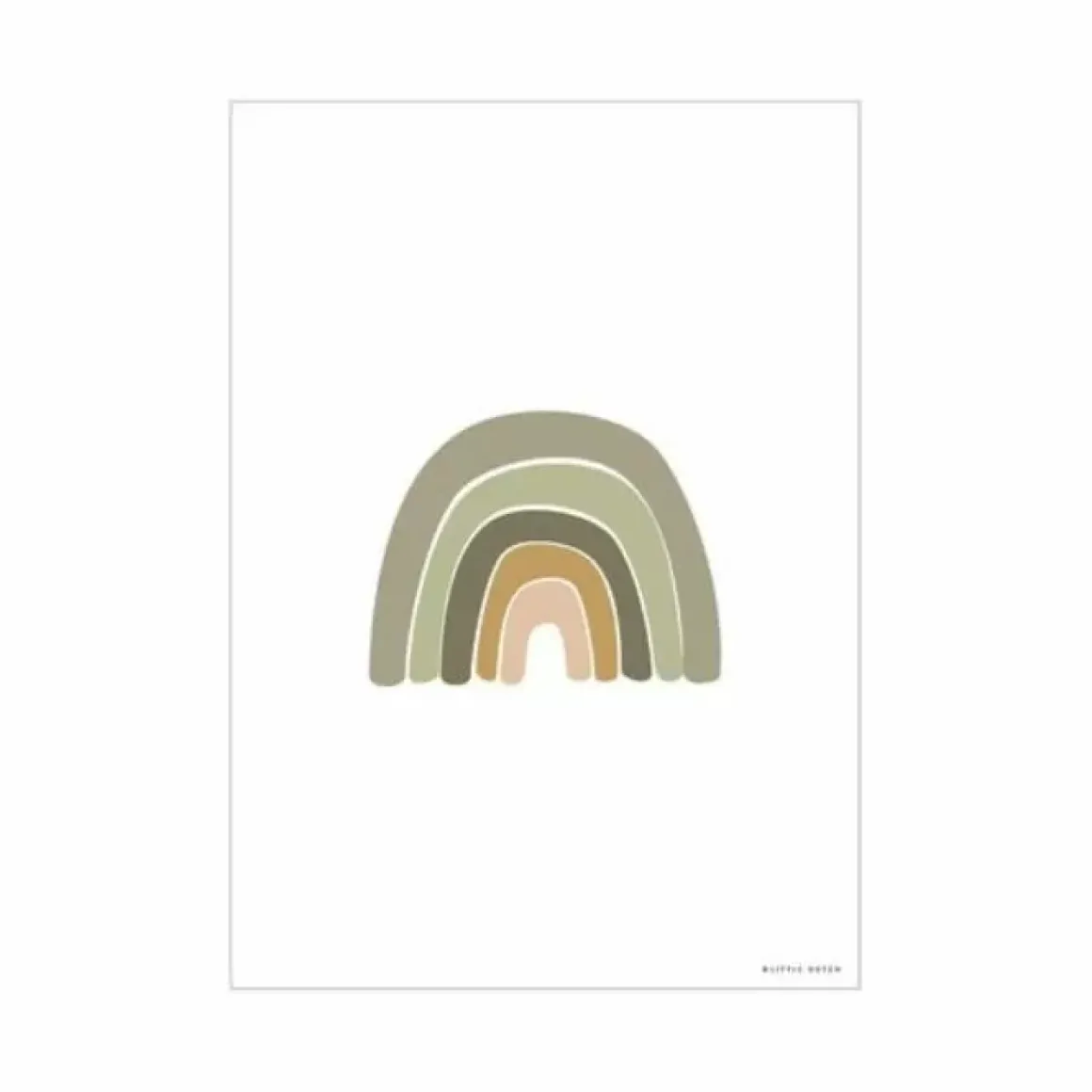 Little Dutch Poster A3 Horizon Olive