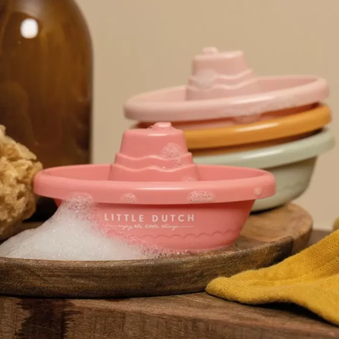 Little Dutch Stapelbare Bootjes Roze