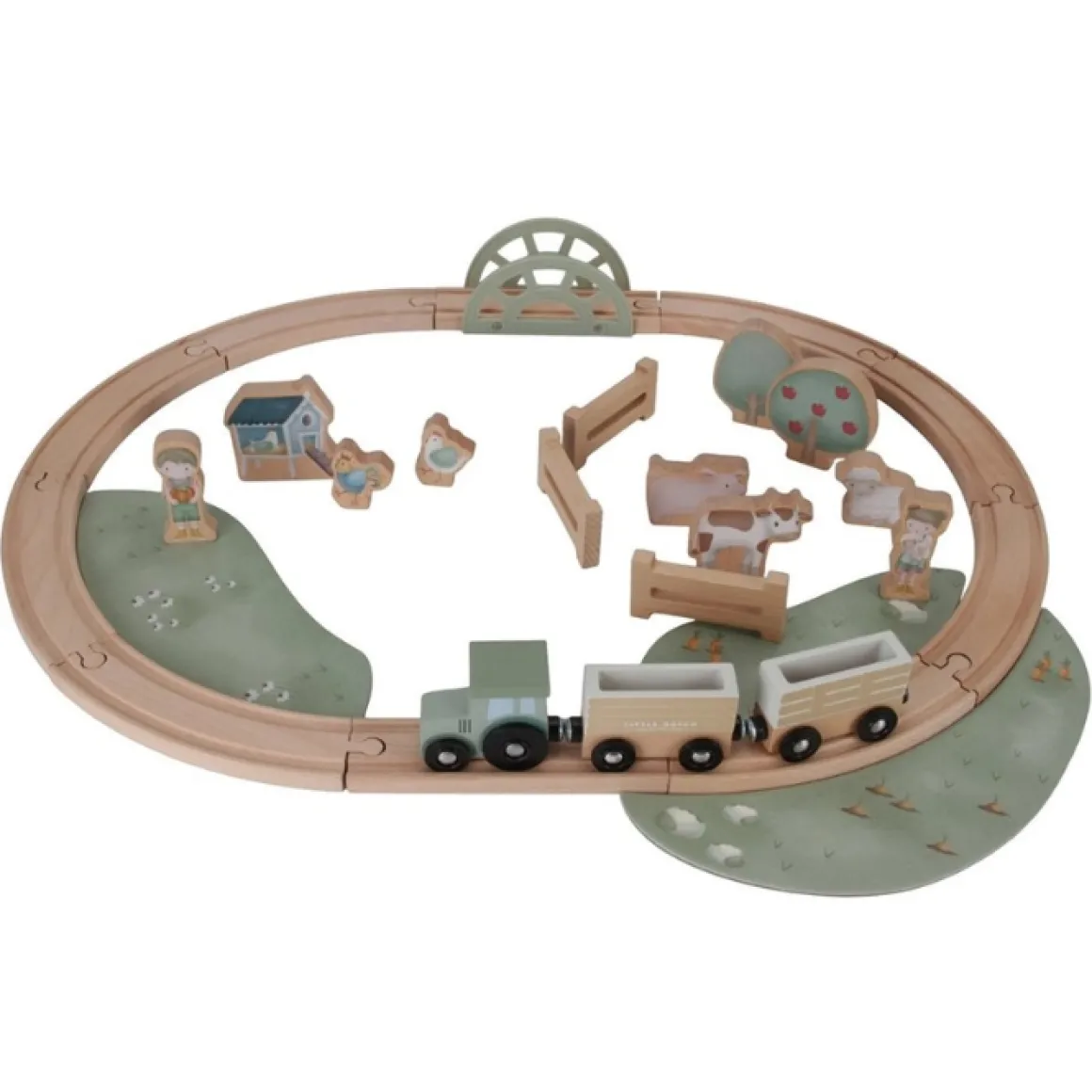 Little Dutch Treinset Little Farm