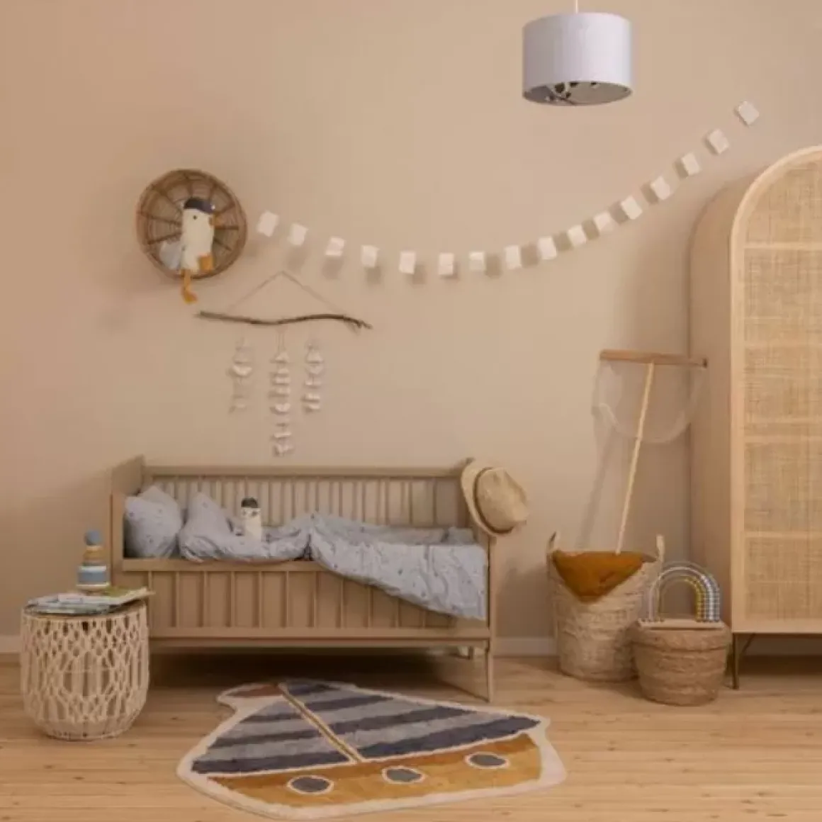 Little Dutch Vloerkleed Boat Blue