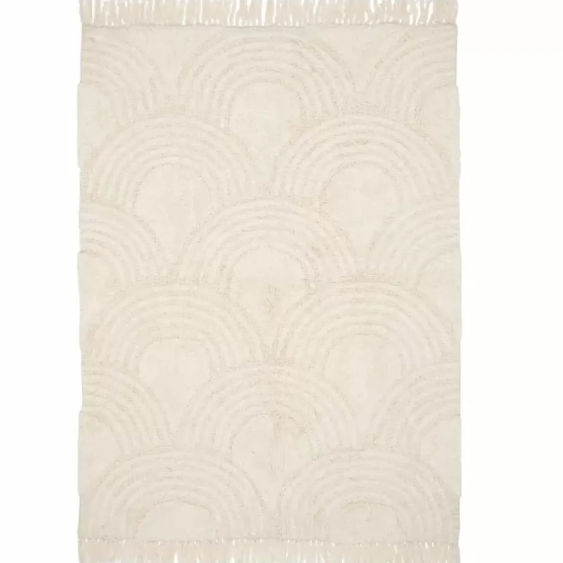 Little Dutch Vloerkleed Rainbow Soft White