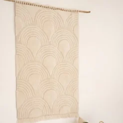 Little Dutch Vloerkleed Rainbow Soft White