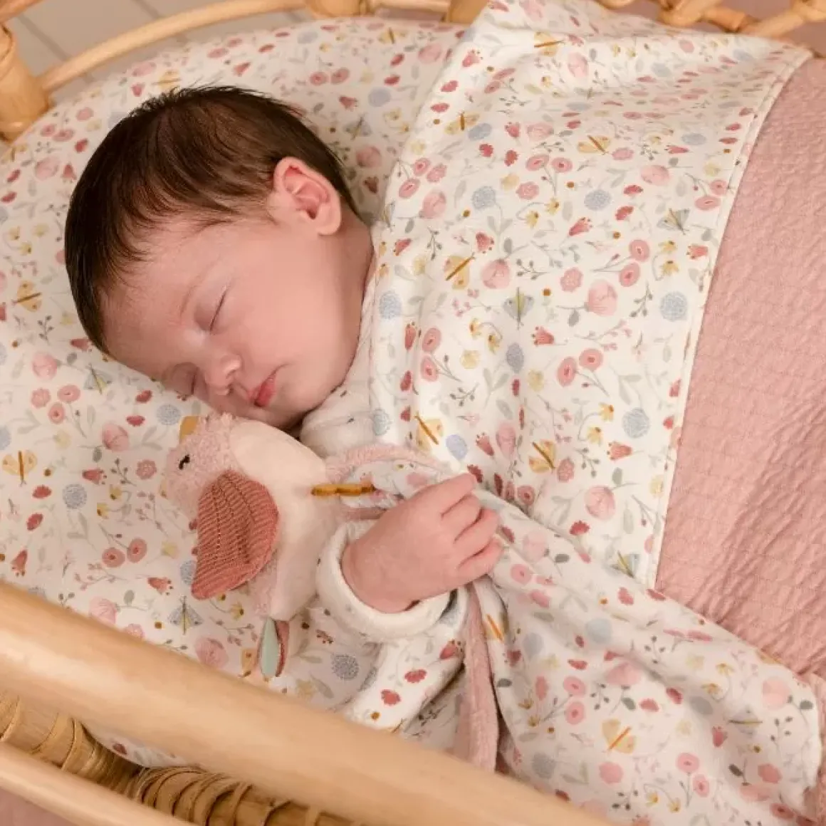 Little Dutch Wieglaken Flowers & Butterflies