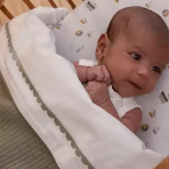 Little Dutch Wieglaken Olive Rounded