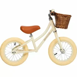 Loopfiets First Go Creme Banwood