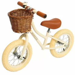 Loopfiets First Go Creme Banwood