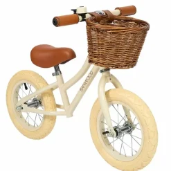Loopfiets First Go Creme Banwood