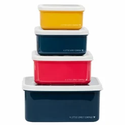 Lunch- & Snackboxen Ruimte (4St) A Little Lovely Company