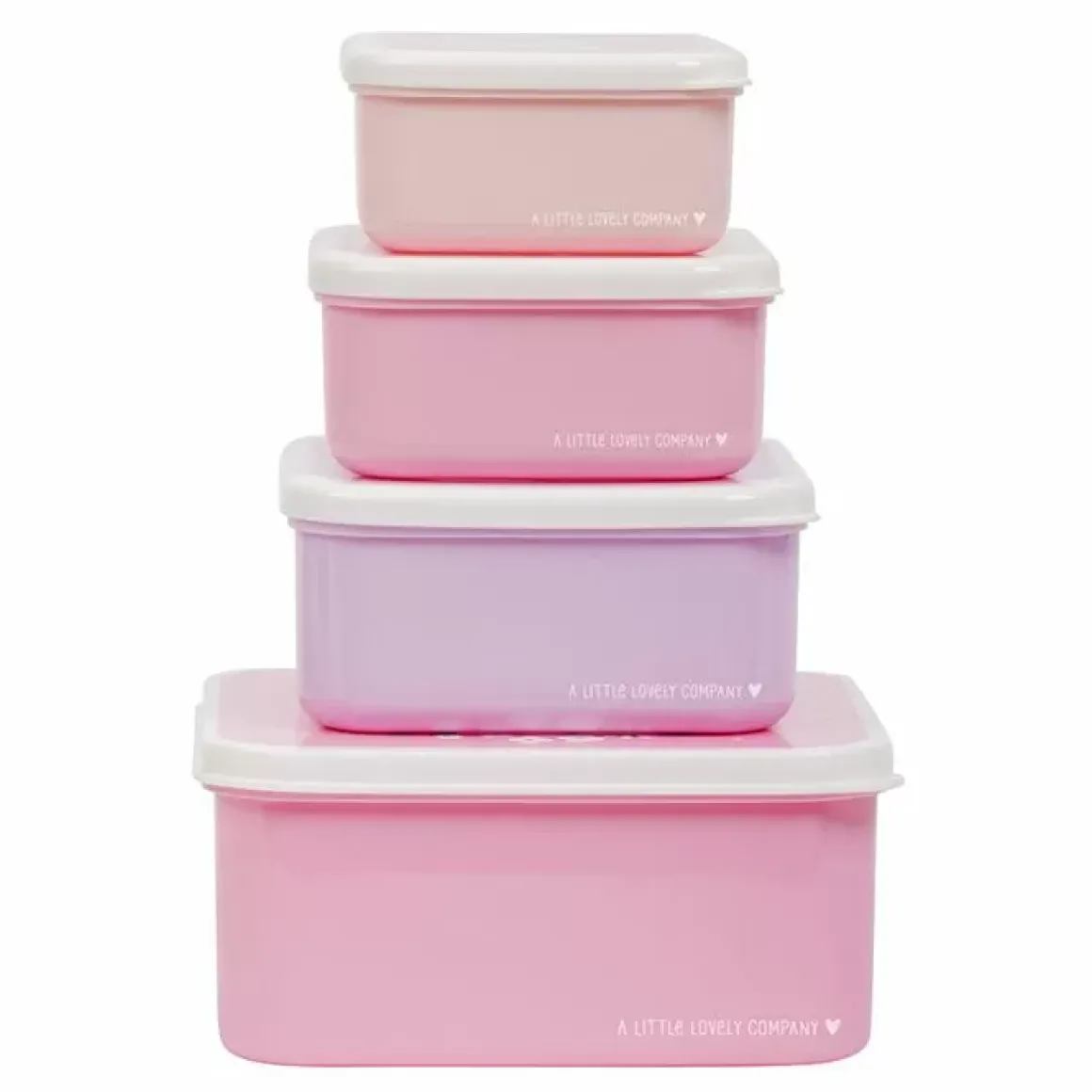 Lunch- & Snackboxen Unicorn (4St) A Little Lovely Company