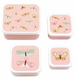 Lunchbox & Snackbox Butterfly A Little Lovely Company