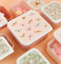 Lunchbox & Snackbox Butterfly A Little Lovely Company