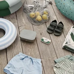 Lunchbox Arthur Dino Faune Green Liewood