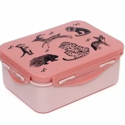 Lunchbox Black Animals Blossom Petit Monkey
