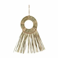 Madam Stoltz Wandhanger Grass Jute Naturel (39Cm)