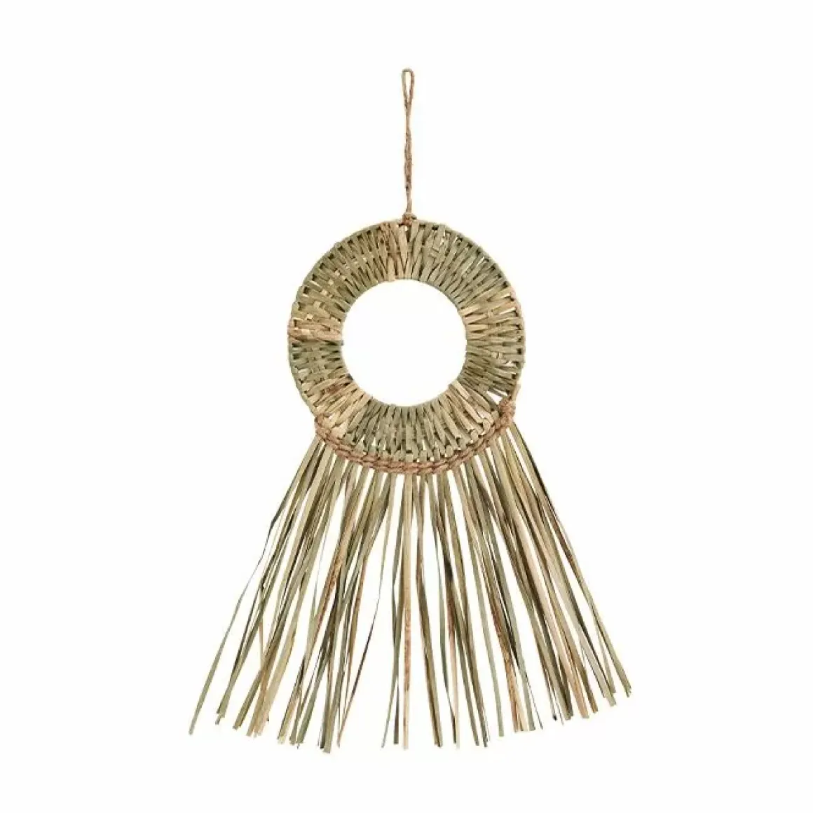 Madam Stoltz Wandhanger Grass Jute Naturel (39Cm)