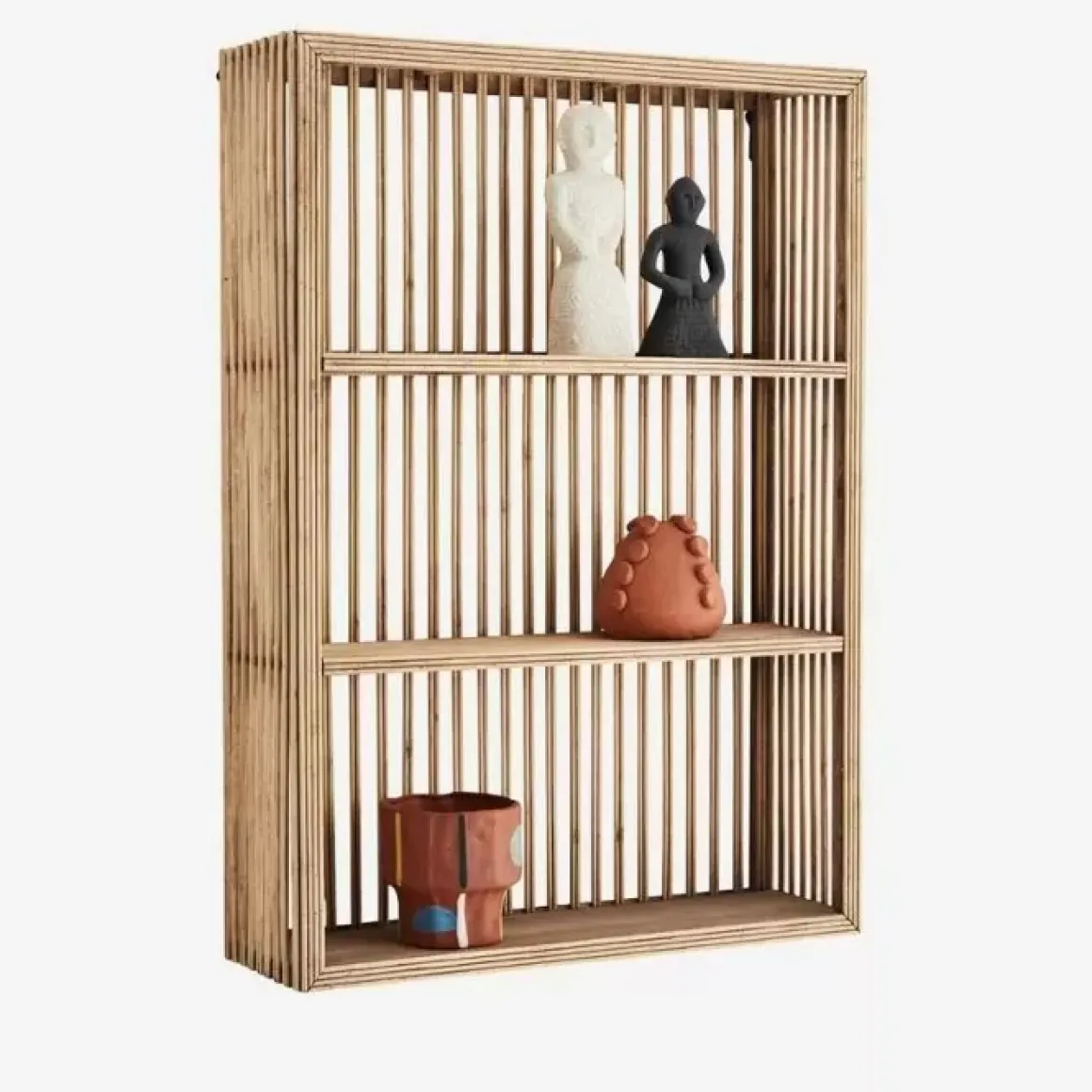 Madam Stoltz Wandrek Bamboe Rechthoek (71Cm)