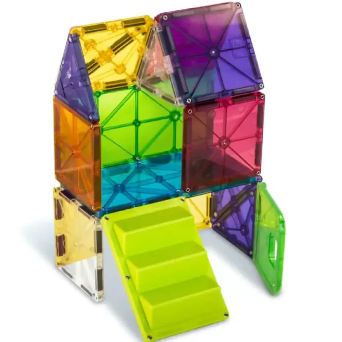 Magna Tiles Clear Colors House Set (28St)