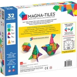 Magna Tiles Clear Colors (32St)