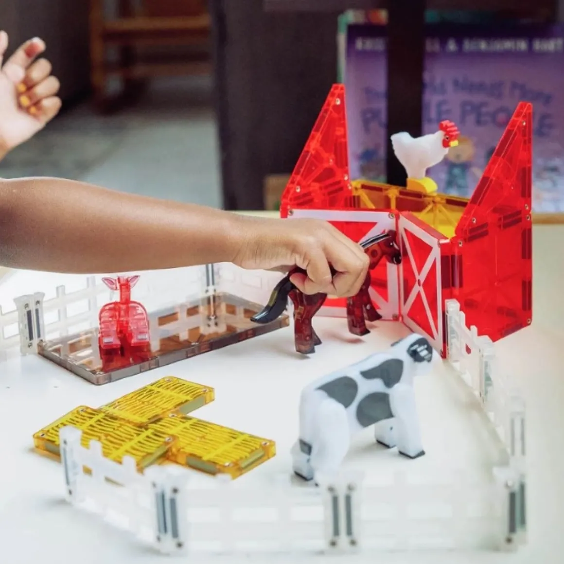 Magna Tiles Farm Animals (25St)