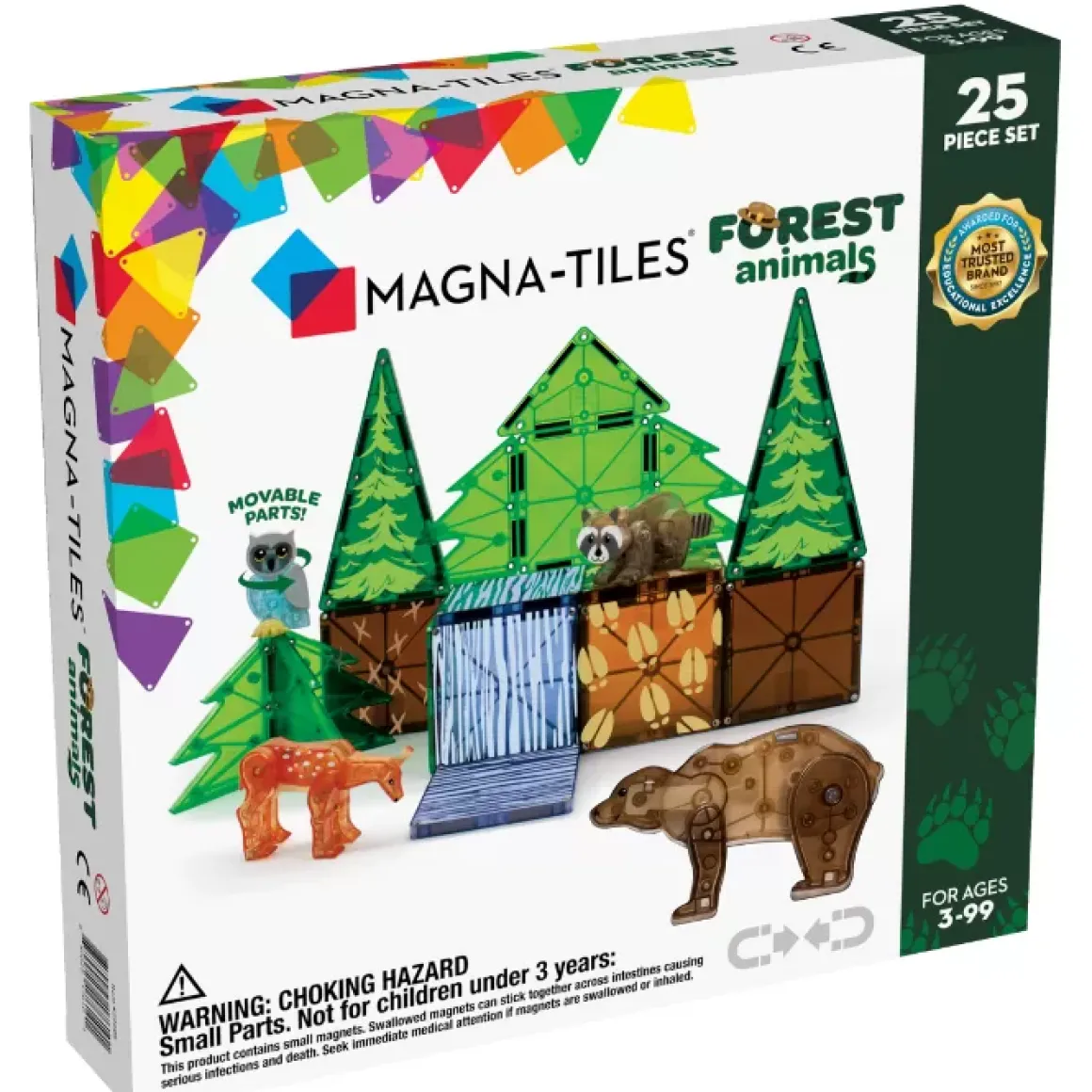 Magna Tiles Forest Animals (25St)