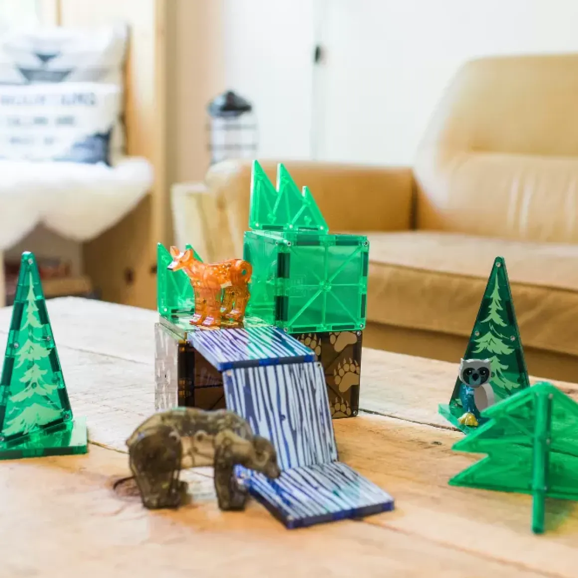 Magna Tiles Forest Animals (25St)