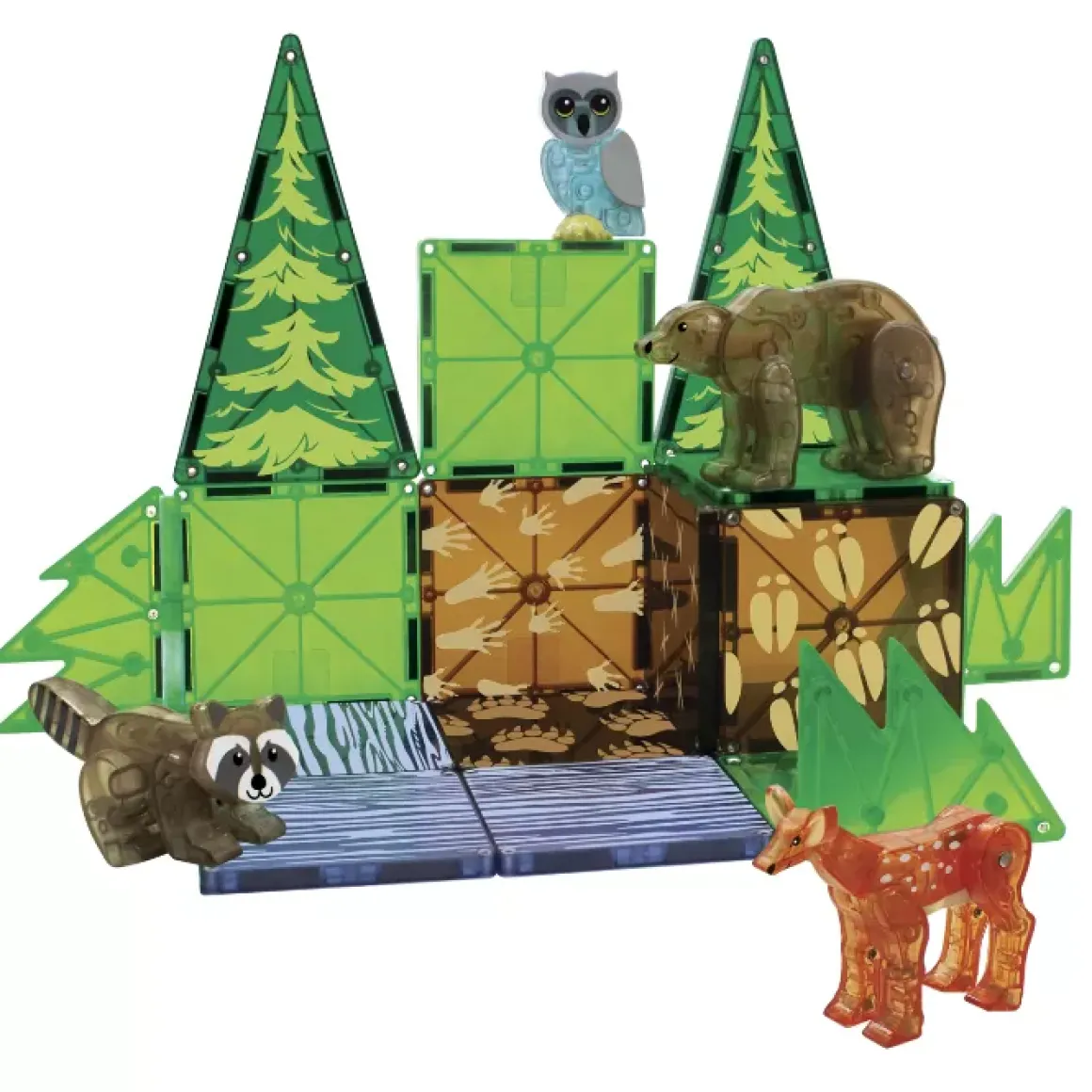 Magna Tiles Forest Animals (25St)