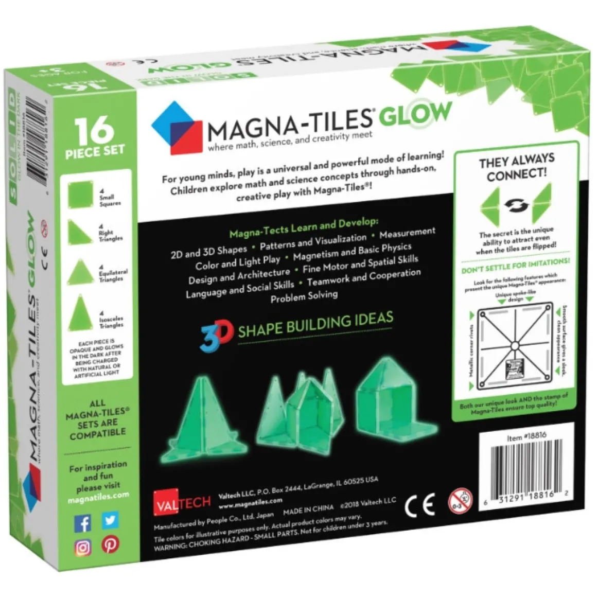 Magna Tiles Glow (16St)