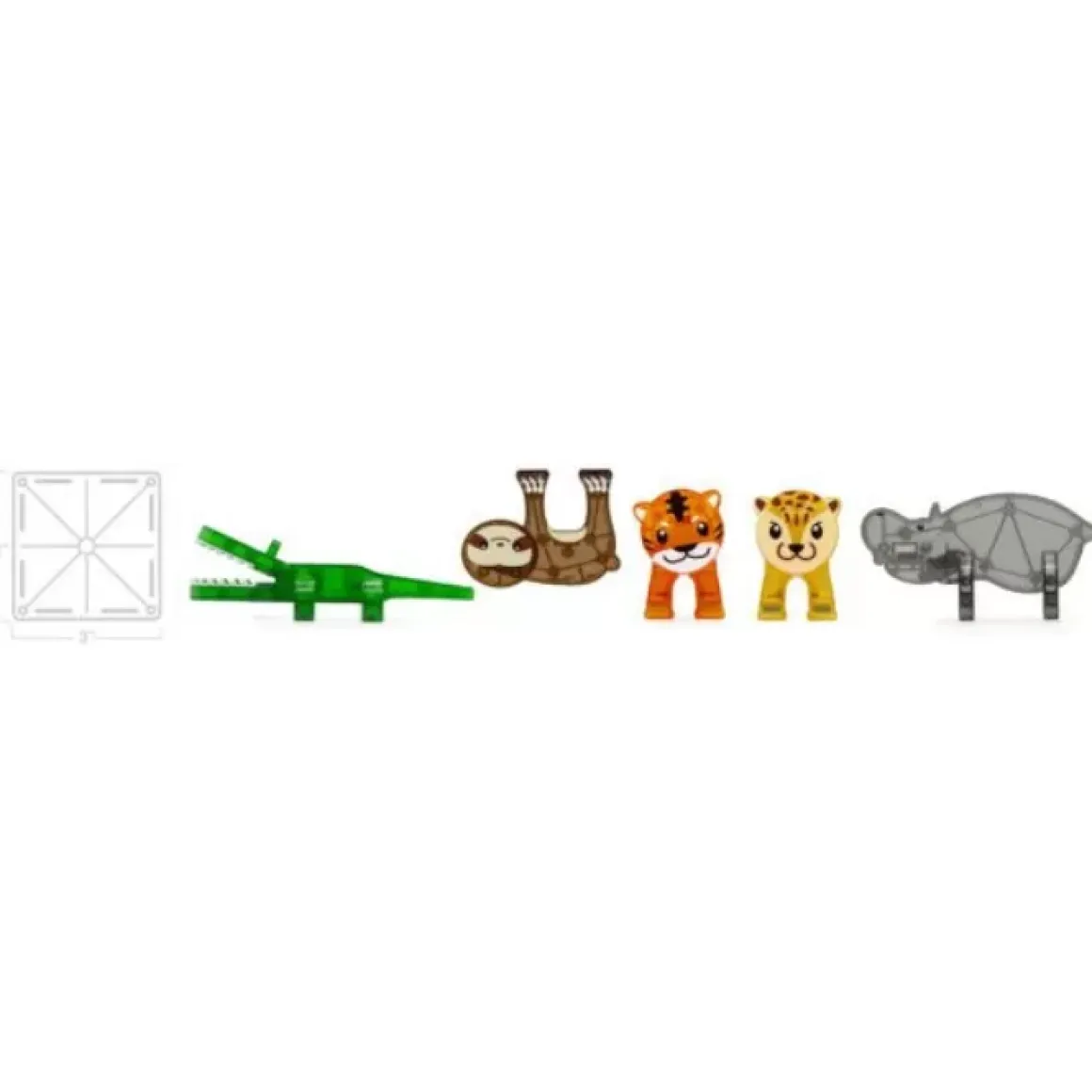 Magna Tiles Jungle Animals (25St)