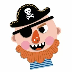 Magnetibook Gekke Gezichten Jongens Janod