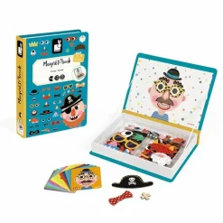 Magnetibook Gekke Gezichten Jongens Janod