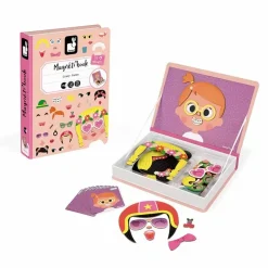 Magnetibook Gekke Gezichten Meisjes Janod