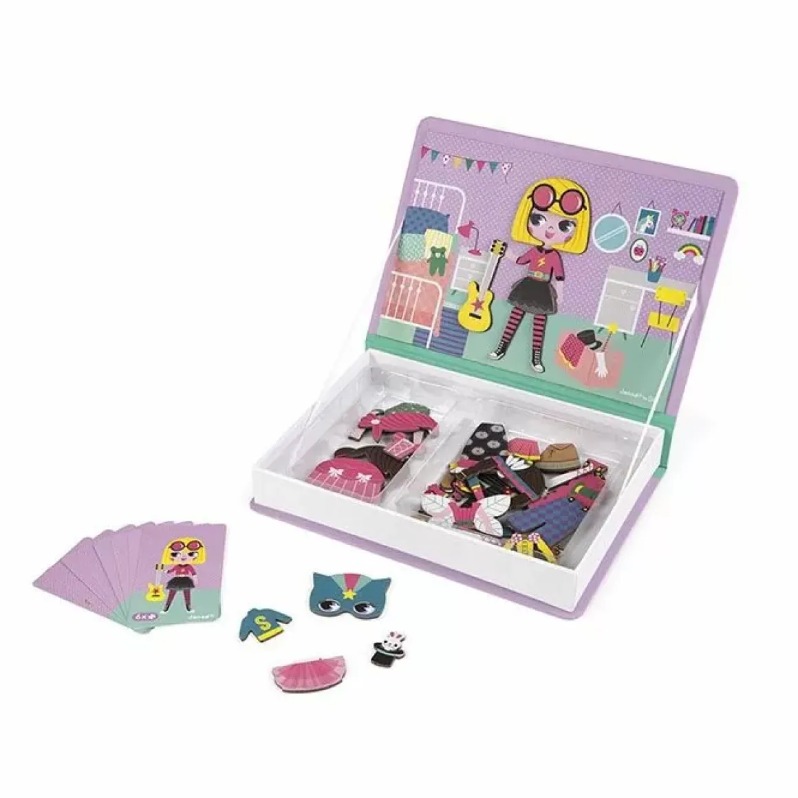 Magnetibook Verkleedfeest Meisje Janod