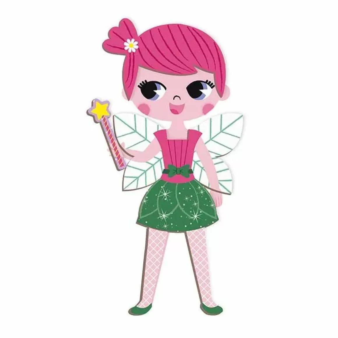 Magnetibook Verkleedfeest Meisje Janod