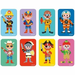 Magnetibook Verkleedfeest Jongens Janod