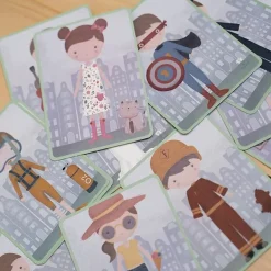 Magnetisch Speelboek Jim & Rosa Little Dutch