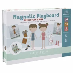 Magnetisch Speelboek Jim & Rosa Little Dutch