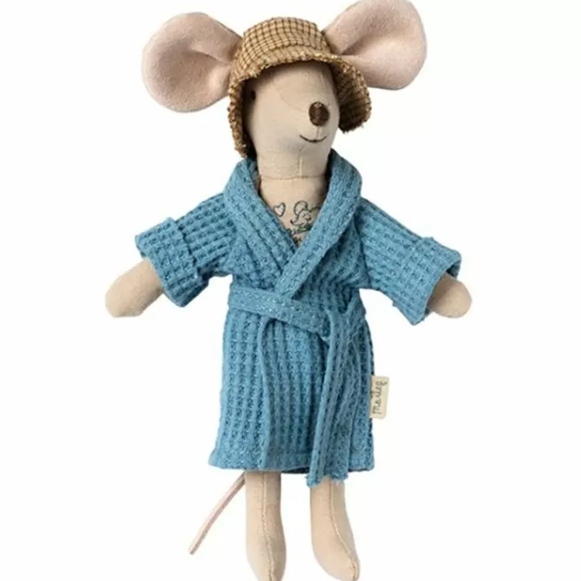 Maileg Badjasje Dusty Blue