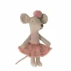Maileg Ballerina Muis Rose (Kleine Zus)