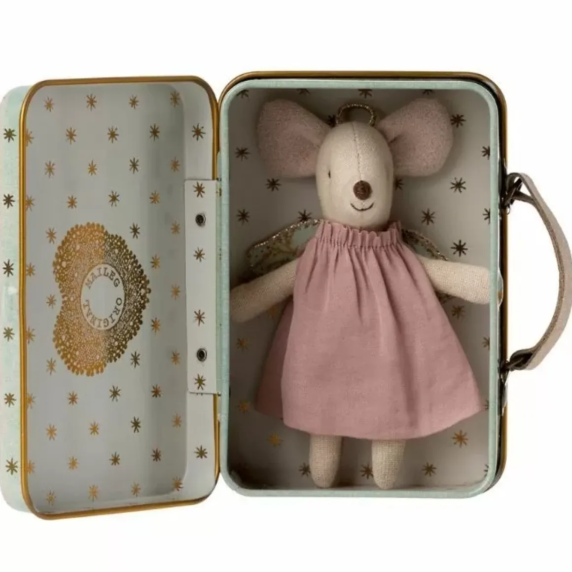 Maileg Engel Muis In Koffer (Kleine Zus)