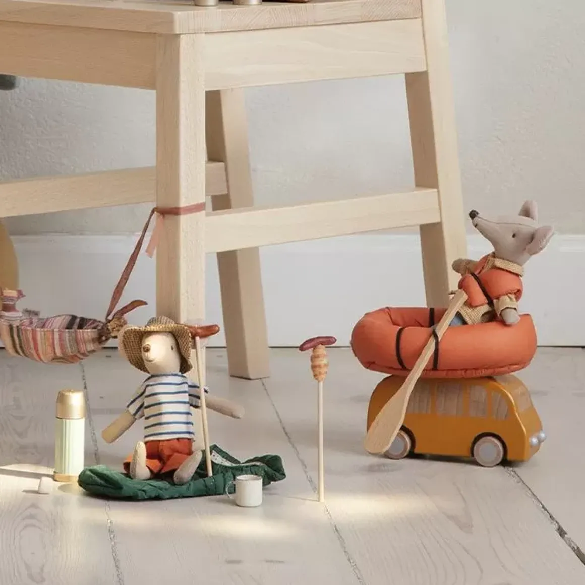 Maileg Grote Broer Hiker Muis