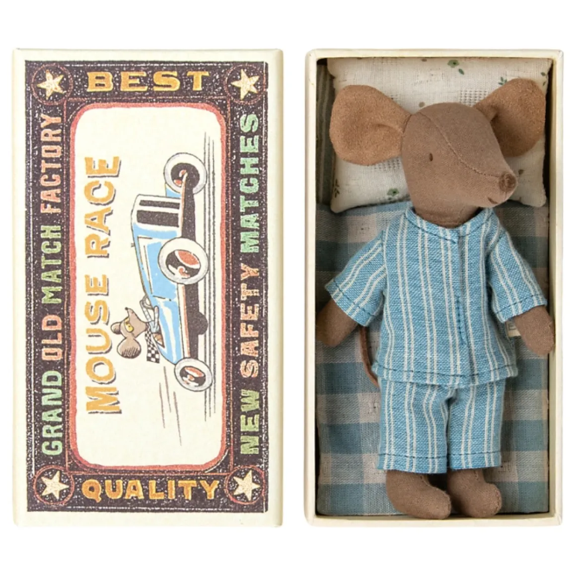 Maileg Grote Broer Muis In Matchbox