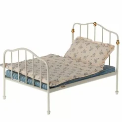 Maileg Miniatuur Bed Muis Off-White