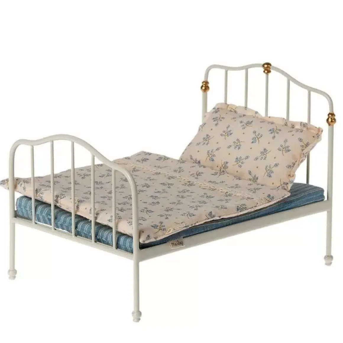 Maileg Miniatuur Bed Muis Off-White