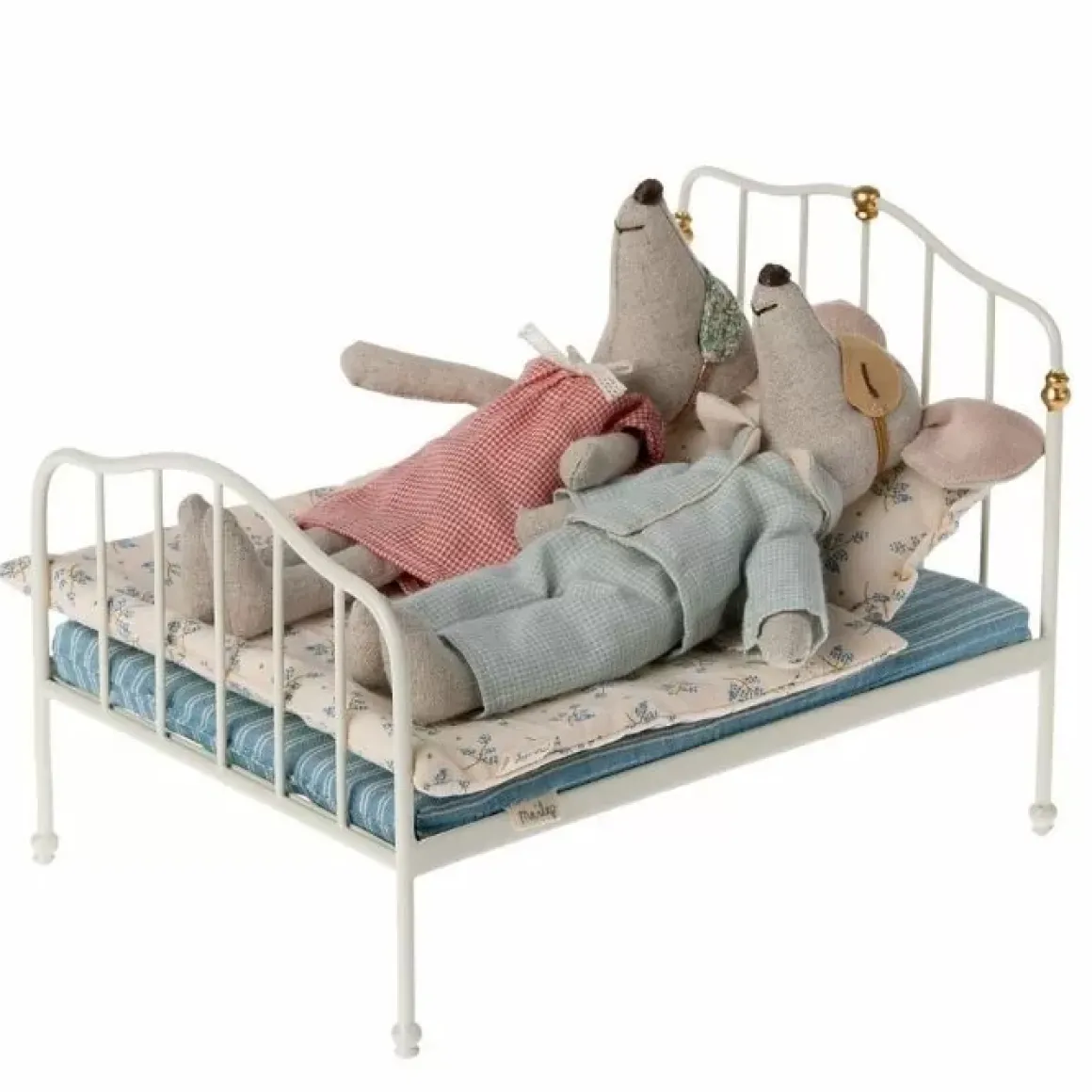 Maileg Miniatuur Bed Muis Off-White