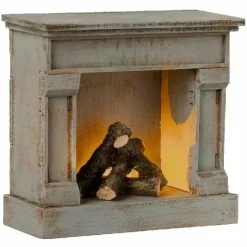 Maileg Miniatuur Haardvuur Vintage Blue